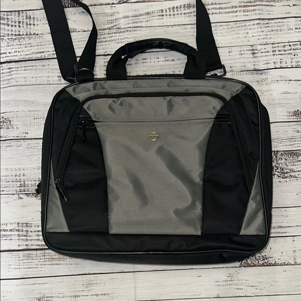 Targus Black‎ and Gray Laptop Bag with Adjustable Strap